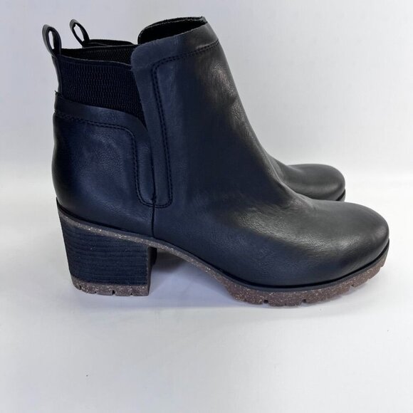 KORKS Elsie Bootie Women's Size 11 in Black Heeled Boot Chunky - Picture 6 of 16